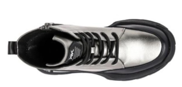 Ботинки из экокожи для девочки / Коричневый / 33