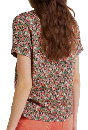 Футболка хлопковая женская / Цветной / 44