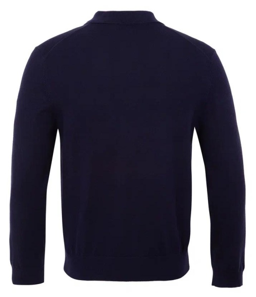 Джемпер прямого кроя мужской / Синий / 54