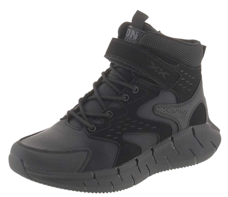 Кроссовки утепленные для мальчика / Черный / 37