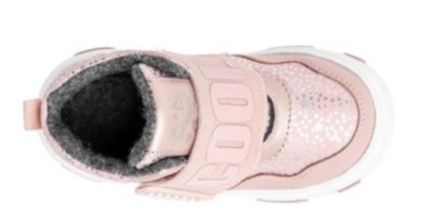 Ботинки на липучках для девочки / Коричневый / 24