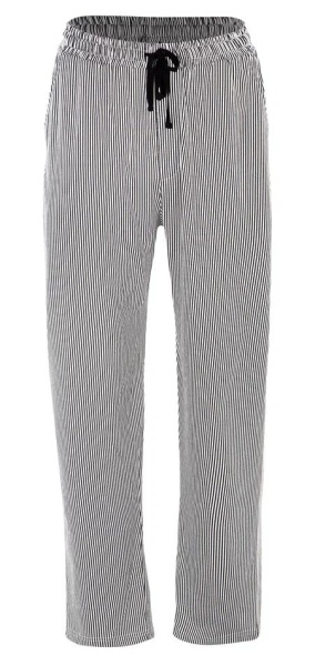 Брюки хлопковые мужские / Черно-белый / 50