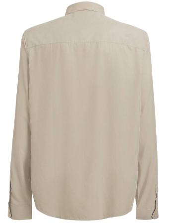 Рубашка мужская прямого кроя / Зеленый / 56