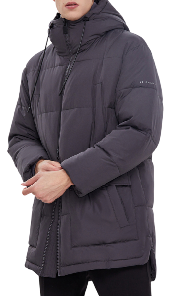 Куртка утепленная мужская / Серый / 46