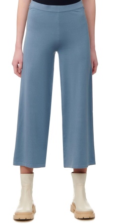 Брюки-кюлоты трикотажные женские / Зеленый / 42