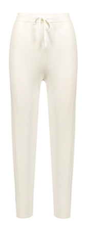 Брюки зауженные женские / Белый / 44