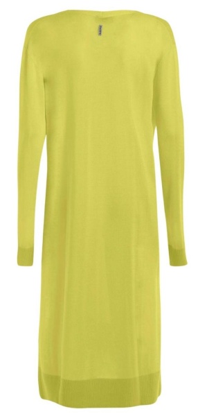 Кардиган удлиненный женский / Желтый / 40