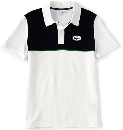 Поло с логотипом мужское / Молочный / 48