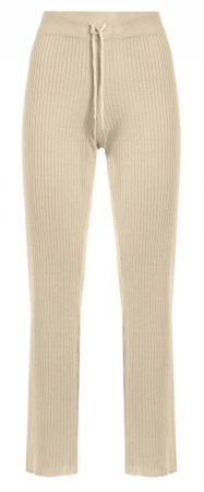 Брюки прямого кроя женские / Бежевый / 42