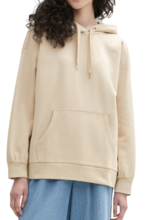 Худи свободного кроя женское / Коричневый / 42