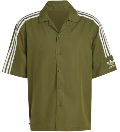 Рубашка с логотипом мужская / Зеленый / 46