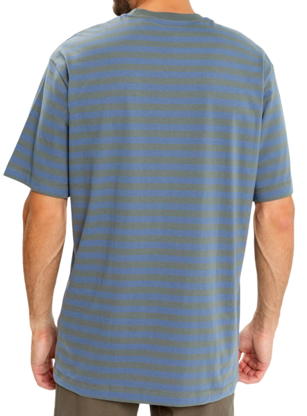 Футболка хлопковая мужская / Синий / 48