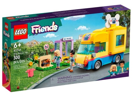 Фото Конструктор Friends "Спасательный фургон для собак"
