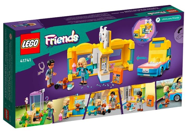 Фото Конструктор Friends "Спасательный фургон для собак"