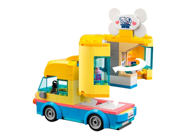 Фото Конструктор Friends "Спасательный фургон для собак"