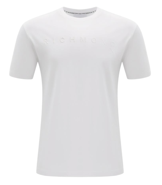 Футболка хлопковая мужская / Белый / 54