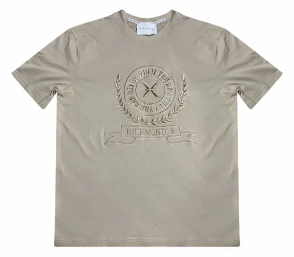 Футболка хлопковая мужская / Бежевый / 50