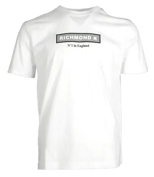 Футболка хлопковая мужская / Белый / 54