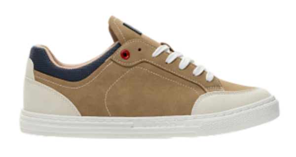 Кеды из текстиля мужские / Бежевый / 42