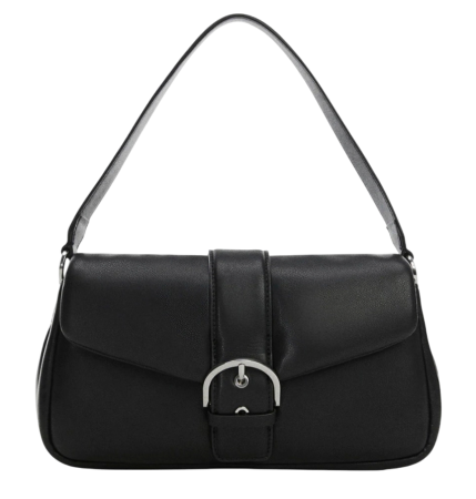 Сумка с пряжкой женская / Черный / ONE SIZE