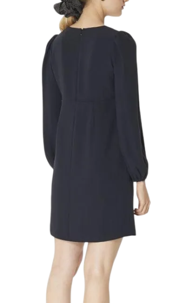 Платье c V-образным вырезом женское / Серый / 44