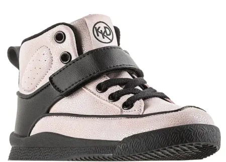 Ботинки из экокожи для девочки / Розовый / 27