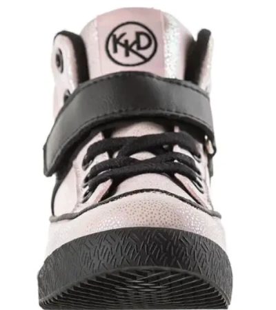 Ботинки из экокожи для девочки / Розовый / 27