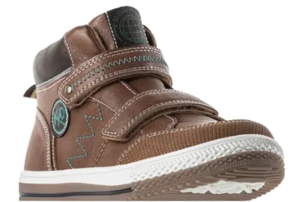 Ботинки из экокожи для мальчика / Коричневый / 29