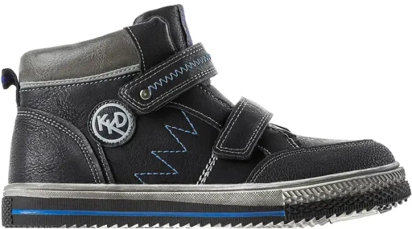 Ботинки из экокожи для мальчика / Черный / 29