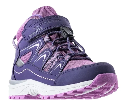 Ботинки из экокожи для девочки / Фиолетовый / 33