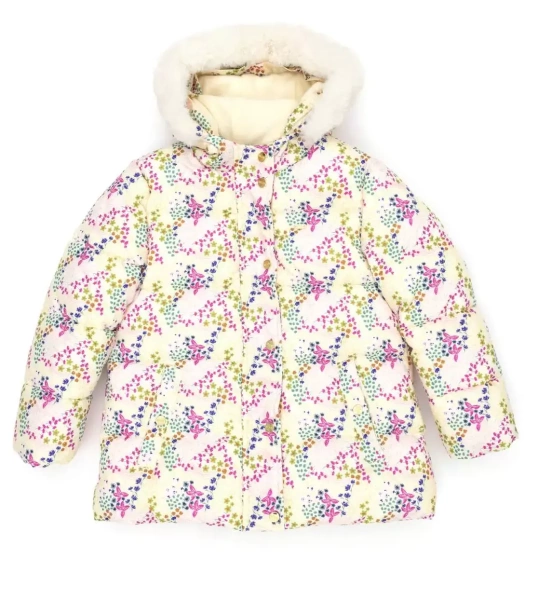 Куртка утепленная для девочки / Бежевый / 158