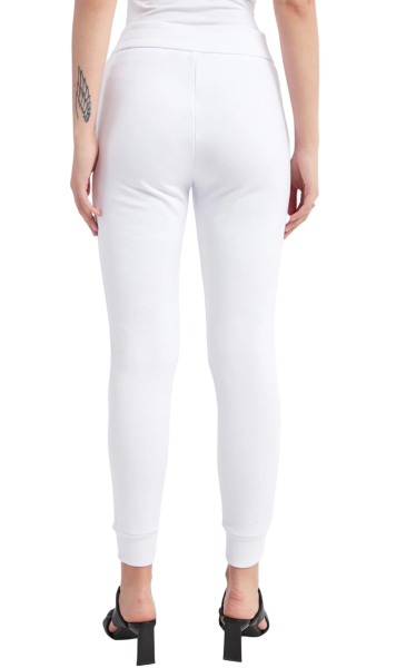 Брюки-джоггеры с логотипом женские / Белый / 44
