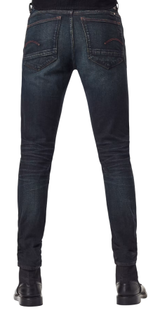 Джинсы скинни мужские / Тёмно-синий / 46