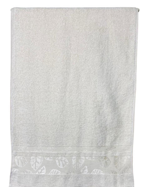 Полотенце из хлопка, 70х130 см / Бежевый / 70х130