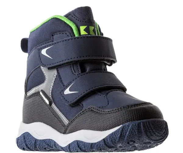 Ботинки на липучках для мальчика / Синий / 30