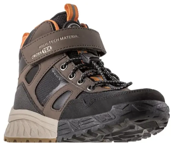 Ботинки на липучке для мальчика / Коричневый / 32