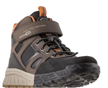 Ботинки на липучке для мальчика / Коричневый / 32