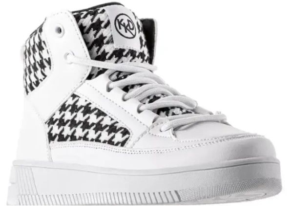 Ботинки на молнии для девочки / Белый / 32