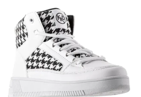 Ботинки на молнии для девочки / Белый / 32