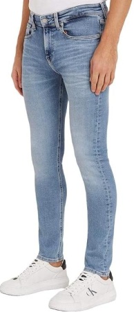 Джинсы скинни мужские / Голубой / 46