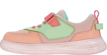 Кеды на липучке для девочки / Розовый / 31