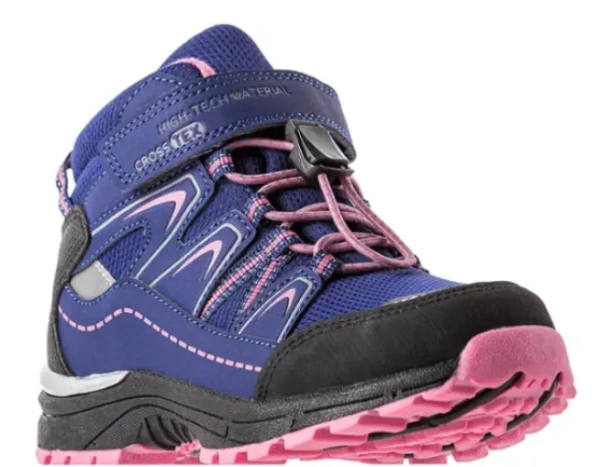 Ботинки на липучке для девочки / Синий / 35