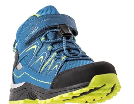 Ботинки на липучке для мальчика / Голубой / 31