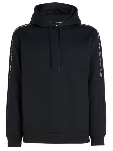Худи с логотипом мужское / Черный / 44