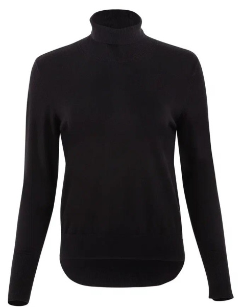 Водолазка базовая женская / Черный / 44