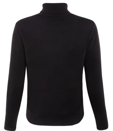 Водолазка базовая женская / Черный / 44