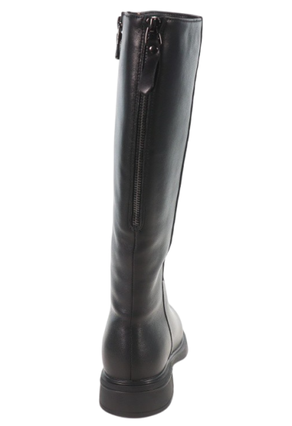 Сапоги из кожи женские / Черный / 37