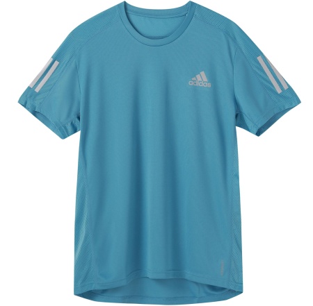 Футболка с логотипом мужская / Голубой / 42