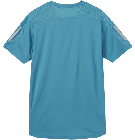 Футболка с логотипом мужская / Голубой / 42