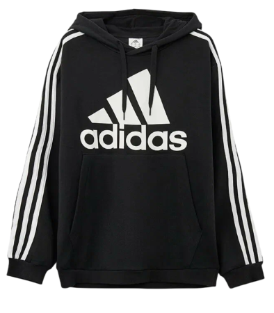 Худи с логотипом мужское / Черный / 64